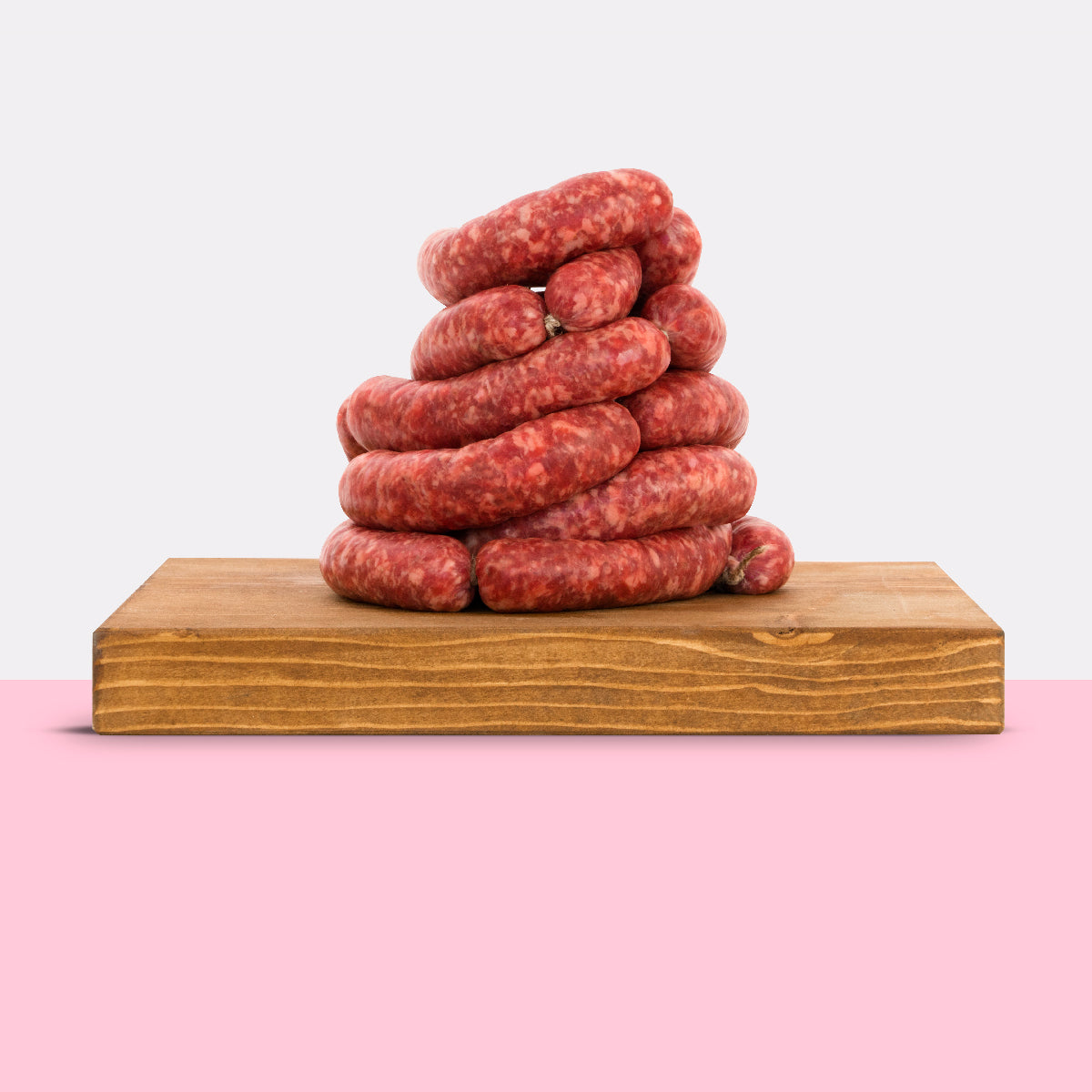 Organic pork sausage from "Cinta Senese DOP" 390g. - €/kg 14.50