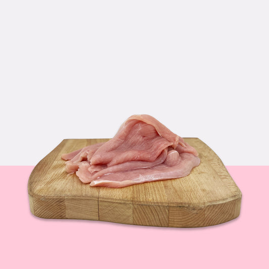Sliced chicken breast - €15.00/Kg
