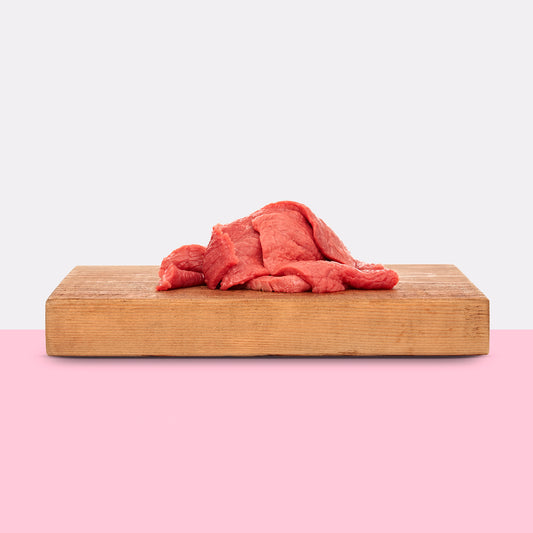 Fettine taglio posteriore da Bovino Bio 490g.- €/kg 23,90