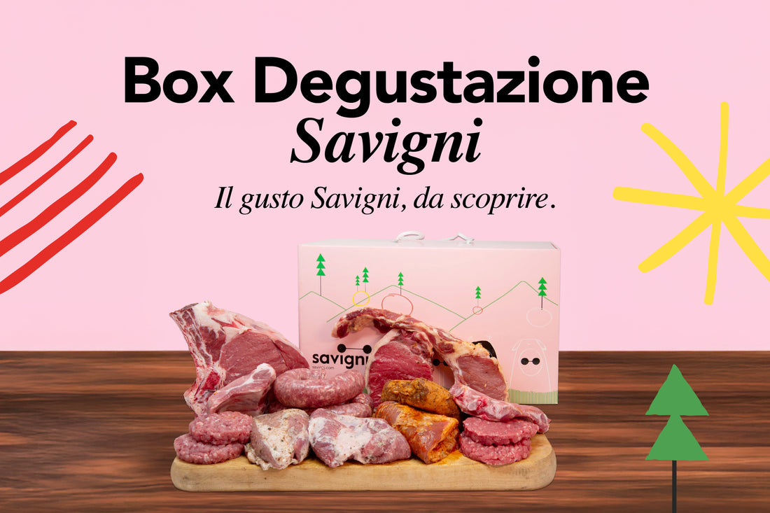 Assaggiare tutti i prodotti Savigni si può, con le Box Degustazione!