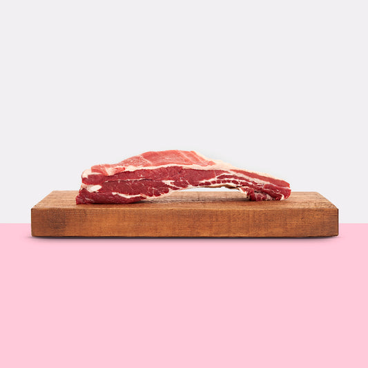 Organic double / rib eye from beef approx. 500 g - €/kg 9.90
