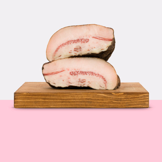 Guanciale stagionato da "Cinta Senese DOP" Bio 400g. - €/kg 25,00