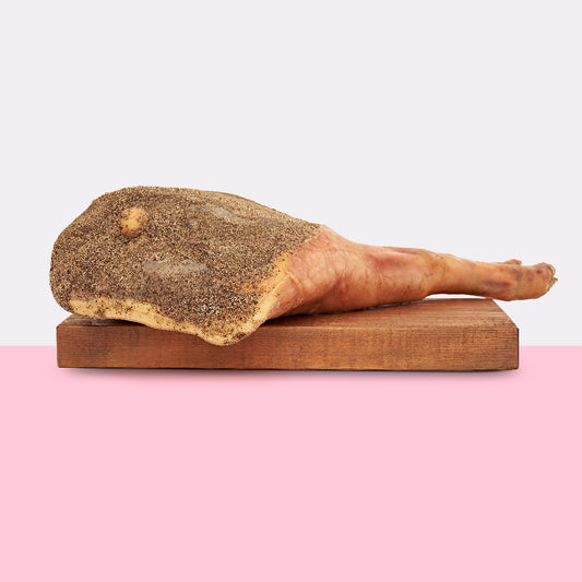 Prosciutto Sambucano con osso Bio 10 Kg circa - €/kg 26,00