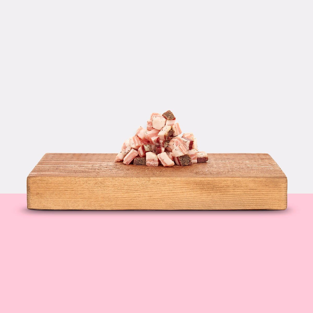 Organic diced bacon 250g. - €/kg 17.92