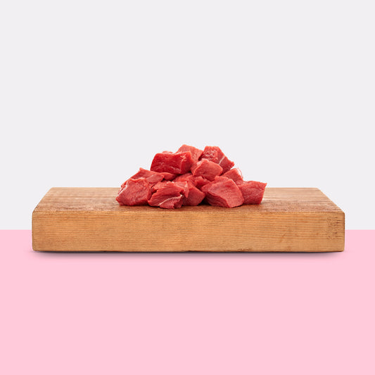 Spezzatino da bovino Bio 490g. - €/kg 18,50